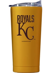 Kansas City Royals 20OZ Powder Coat Stainless Steel Tumbler - Brown