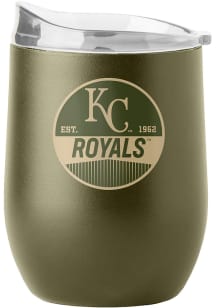 Kansas City Royals 16OZ Powder Coat Stainless Steel Stemless