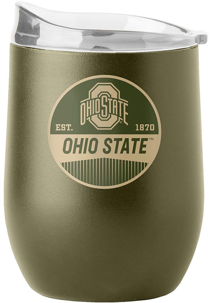 Ohio State Buckeyes 16 oz. Gameday Stainless Curved Beverage Tumbler