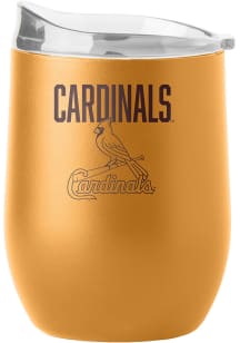 St Louis Cardinals 16OZ Powder Coat Stainless Steel Stemless