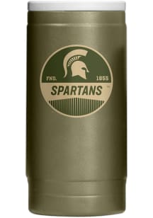 Michigan State Spartans 12OZ Slim Can Powder Coat Stainless Steel Coolie