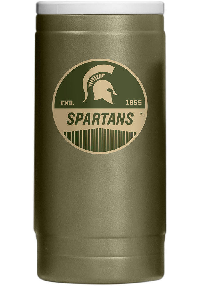 Michigan State Spartans 12OZ Slim Can Powder Coat Coolie