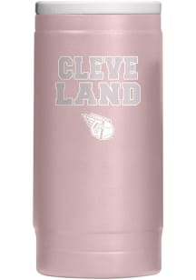 Cleveland Guardians 12OZ Slim Can Powder Coat Stainless Steel Coolie