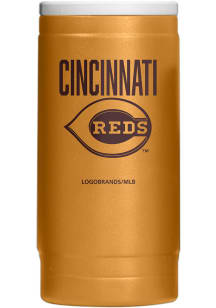 Cincinnati Reds 12OZ Slim Can Powder Coat Stainless Steel Coolie