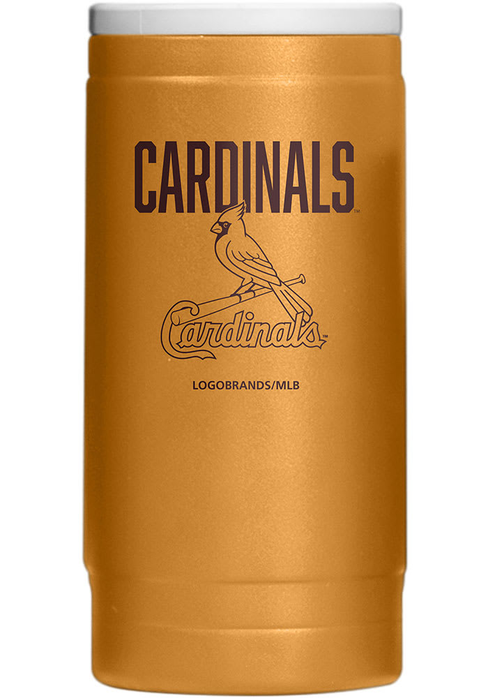 St Louis Cardinals 12OZ Slim Can Powder Coat Coolie
