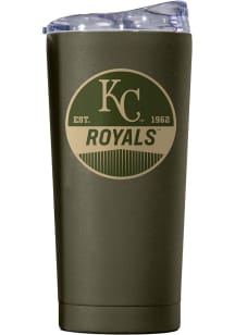 Kansas City Royals 20OZ Powder Coat Stainless Steel Tumbler - Olive