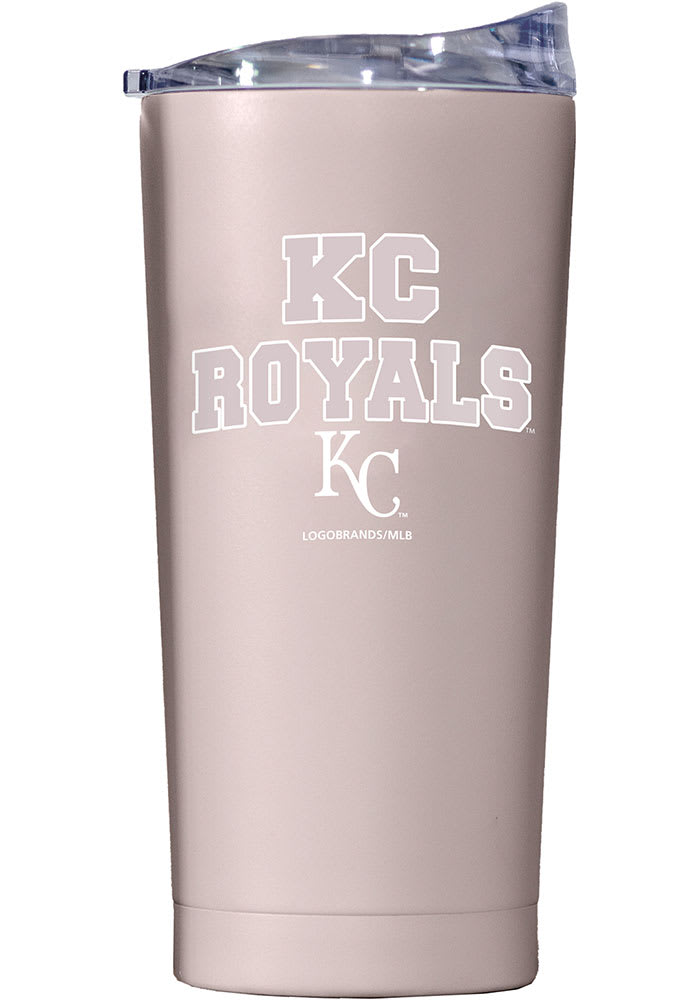 Kansas City Royals 20OZ Powder Coat Stainless Steel Tumbler - Blue