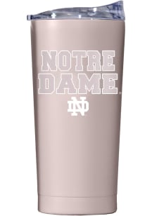 Notre Dame Fighting Irish 20OZ Powder Coat Stainless Steel Tumbler - Pink