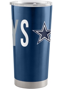 Dallas Cowboys 20oz Overtime Ultra Stainless Steel Tumbler - Navy Blue