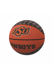 Oklahoma State Cowboys Repeating Logo Mini Basketball