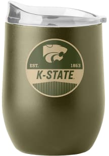 K-State Wildcats 16OZ Powder Coat Stainless Steel Stemless