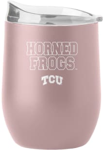 TCU Horned Frogs 16OZ Powder Coat Stainless Steel Stemless