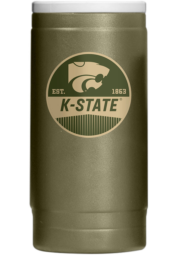 K-State Wildcats Slim Can Stainless Steel Koozie