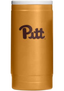 Pitt Panthers 12OZ Slim Can Powder Coat Stainless Steel Coolie