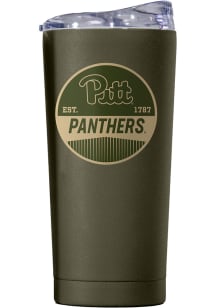 Pitt Panthers 20OZ Powder Coat Stainless Steel Tumbler - Olive