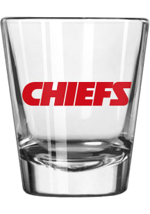 Kansas City Chiefs 2oz Satin Etched Shot Glass