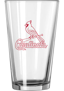 St Louis Cardinals 16oz Bird on Bat Logo Pint Glass