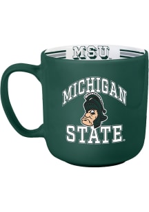 Green Michigan State Spartans Vault 15oz Stripe Mug