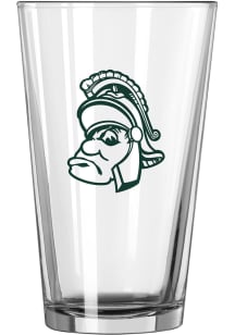 Green Michigan State Spartans Vault 16oz Gameday Pint Glass