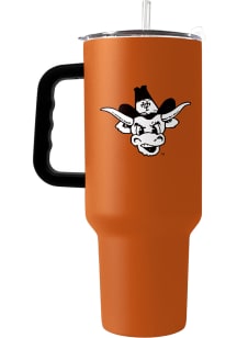 Texas Longhorns Vault 40oz Flipside Powder Coat Stainless Steel Tumbler - Burnt Orange