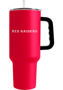 Texas Tech Red Raiders Vault 40oz Flipside Powder Coat Stainless Steel Tumbler - Red