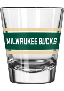 Milwaukee Bucks 2oz Stripe Shot Glass