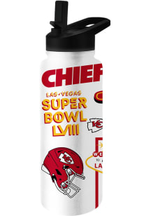 Kansas City Chiefs SB LVIII Bound Stainless Steel Bottle