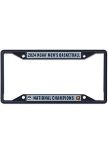 UConn Huskies 2024 Mens Basketball National Champs Laser Cut License Frame