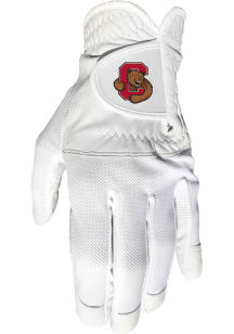 Cornell Big Red White Cool Mesh Golf Gloves