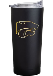 K-State Wildcats 20oz Foil Stainless Steel Tumbler - Black