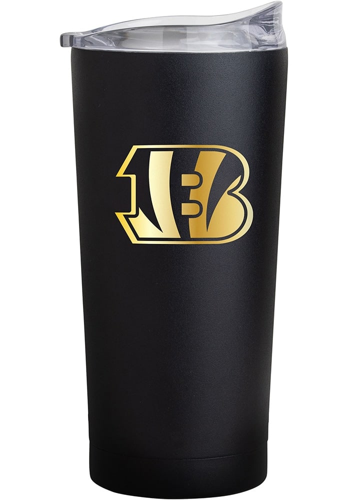 Cincinnati Bengals 20oz Foil Stainless Steel Tumbler - Black