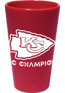 Kansas City Chiefs 2023 Conference Champs Silicone Pint Glass