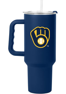 Milwaukee Brewers 40oz Full Color Stainless Steel Tumbler - Navy Blue