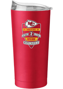 Kansas City Chiefs Super Bowl LVIII Champs Stainless Steel Tumbler - Red