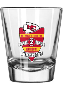 Kansas City Chiefs Super Bowl LVIII Champs Shot Glass