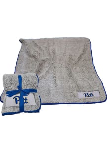 Blue Pitt Panthers Frosty Fleece Sherpa Blanket