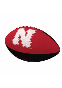 Red Nebraska Cornhuskers Juinor-size Football