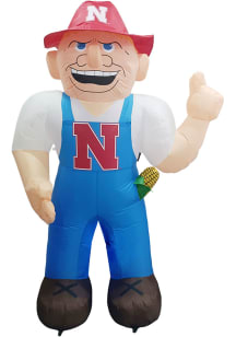 Red Nebraska Cornhuskers 7ft Mascot Outdoor Inflatable