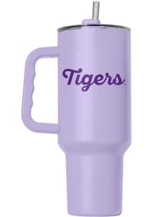 Logo Brands LSU Tigers 40oz Flipside Lavender Stainless Steel Tumbler - Lavender
