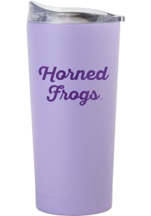 TCU Horned Frogs 20oz Flipside Lavender Stainless Steel Tumbler - Lavender