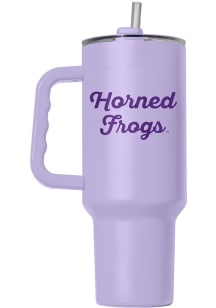 TCU Horned Frogs 40oz Flipside Lavender Stainless Steel Tumbler - Lavender