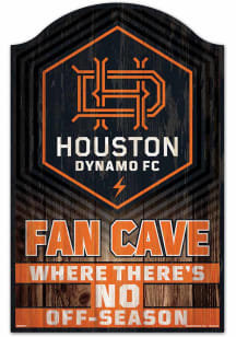 Houston Dynamo 11 x 17 Fan Cave Sign