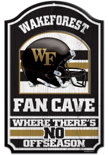 Wake Forest Demon Deacons 11 x 17 No Off Season Sign