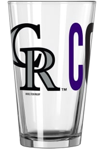 Colorado Rockies 16oz Overtime Pint Glass - Purple