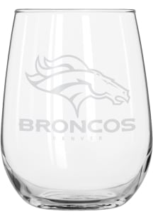 Denver Broncos 16oz Frost Stemless Wine Glass