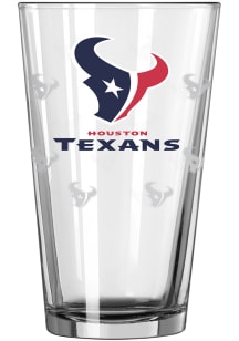 Houston Texans 16oz Satin Etch Pint Glass