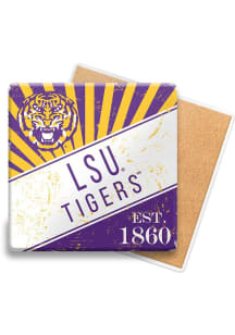 LSU Tigers Burst Coaster