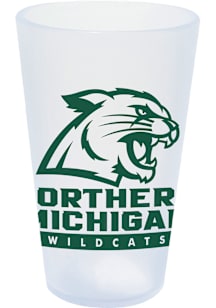 Northern Michigan Wildcats 16oz Frosted Pint Glass - White