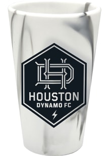 Houston Dynamo 16oz Marble Pint Glass