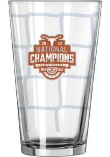 Texas Longhorns 2023 NCAA Womens Volleyball Champions 16oz Pint Glass